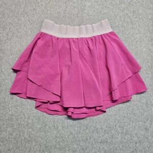 Lululemon Court Rival High-Rise ‎ Sonic Pink Skirt 2 Reg